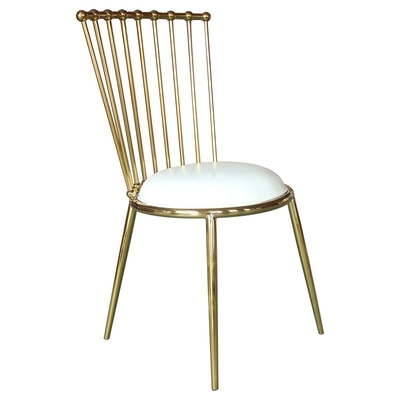 Elegantne krzesło ślubne Hot Sale Design skórzane krzesła jadalne