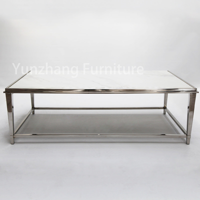 Faux Marble Simple Style Center Table Marmurowy stolik kawowy do salonów