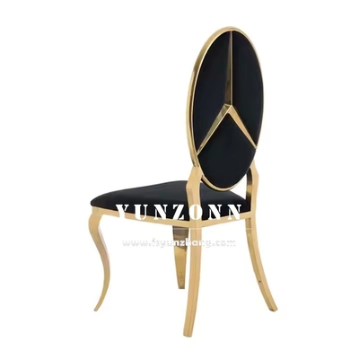 Gorąca Wyprzedaż Fantazyjny Design Benz Krzesło Bankietowe Ze Złotej Stali Nierdzewnej do Hotelu, Wesela i Imprez