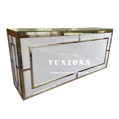 Meble hotelowe Nowoczesny Design Mody Wino Bar Stolik Srebrny Wydarzenie impreza Wysoki Bar Listy