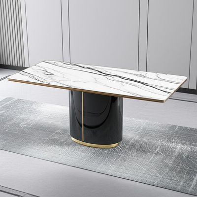 Marmurowy Top Luksusowe Nowoczesne Stoły Prostokątne Do Domu I Hotelu