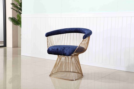 Leisure Garden Hotel Krzesła recepcyjne Metalowa podstawa Krzesło akcentujące Salon Rama ze stali nierdzewnej