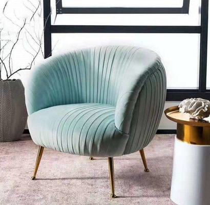Relax Sofa Krzesło Wyściełane Krzesła Jadalnia Wysokie Elastyczne Gąbki Proste Nogi
