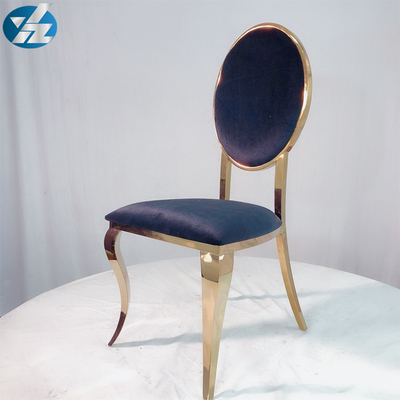 Versache Back Black Velvet Krzesła do jadalni Złote krzesło ze stali nierdzewnej