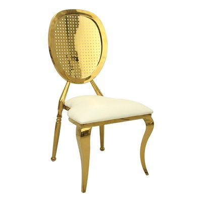 Dobra cena. Atrovirens Skóra Białe krzesła PU na przyjęcie weselne wypożyczalnie krzesło w Internecie