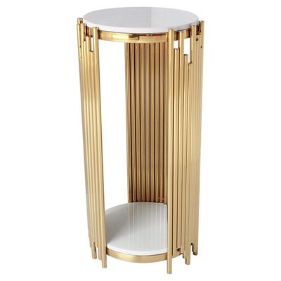 Dobra cena. Zestaw do salonu ze stolikiem bocznym ze stali nierdzewnej o wysokości 60 cm w Internecie