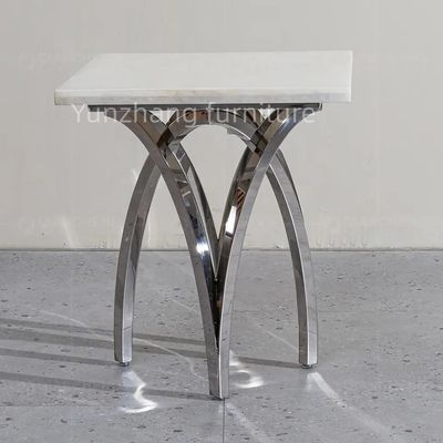 Dobra cena. Meble hotelowe Sofa Side End Table Line Sense Silver Low Key Design w Internecie