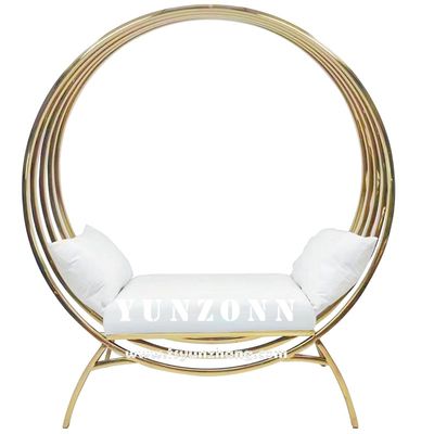 Dobra cena. Klasyczny weselny kanapa dla par, zestaw okrągły tron ślubny, krzesło ptasie w Internecie