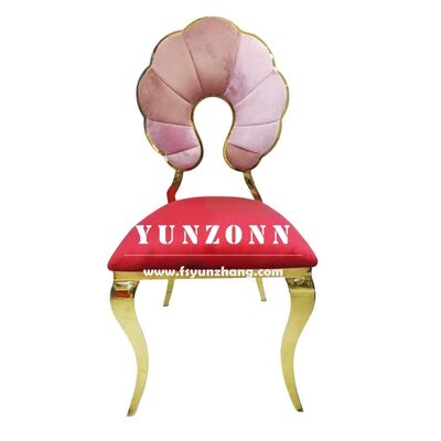 Dobra cena Nowy design krzesła słonecznikowe na imprezę, do dekoracji wesel, unikalne krzesła do wynajęcia ze stali nierdzewnej w Internecie