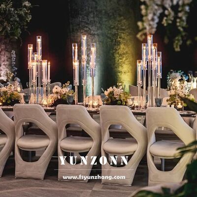 Dobra cena Krzesła do jadalni ze stali nierdzewnej w stylu Light Luxury z oparciem do domu i ekskluzywnych restauracji, zaprojektowane na zamówienie na wesela i do hoteli w Internecie