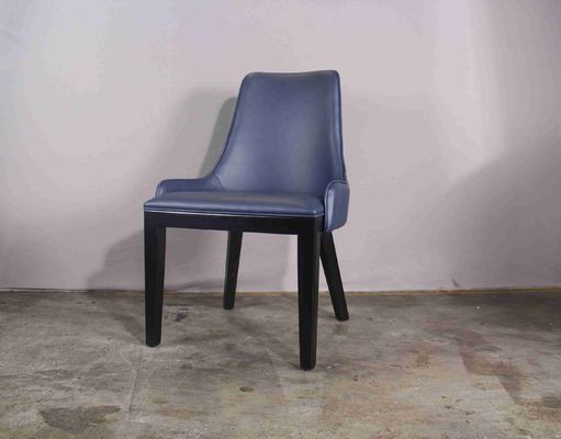 Dobra cena. Ciemnoniebieskie światło Luksusowa restauracja Wyściełane krzesła do jadalni Ze stali nierdzewnej Nordic INS Style Cafe w Internecie