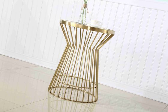 Dobra cena. Luksusowy złoty stół weselny z lustrem weselnym ze stali nierdzewnej do dekoracji imprez w Internecie